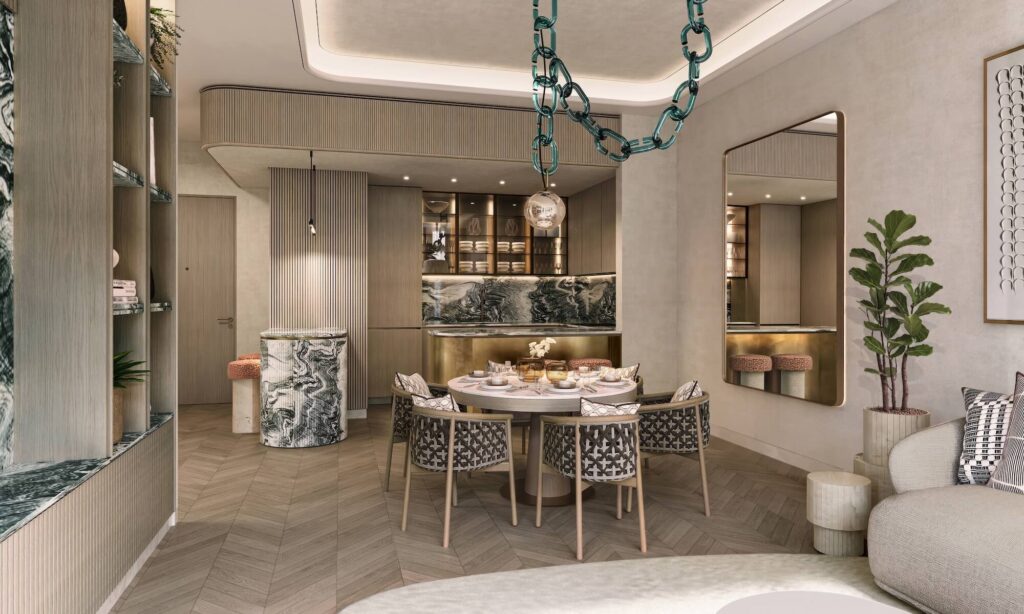 Hilton Residences at Al Raha Abu Dhabi - Renders - Interior - Living - 2